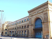 Ancienne gare, place du Roi-George (bâtiment de 1878).