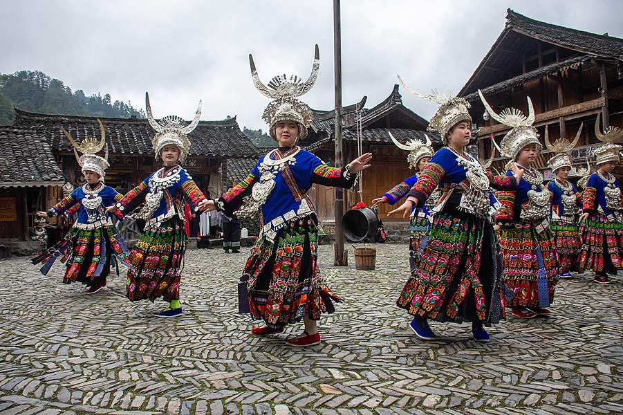 Miao folkdance in Guizhou, China by PeterSzabo83