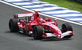 Schumacher at the Brazilian GP, his last race in Formula One