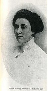 <span class="mw-page-title-main">Minnie Vautrin</span> American missionary in China