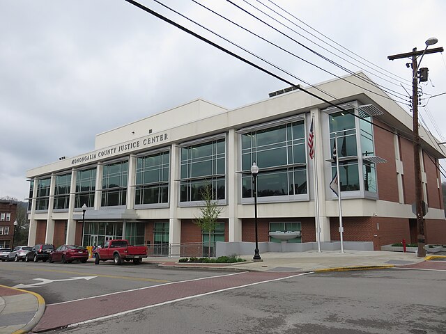 New Monongalia County Justice Center in 2017