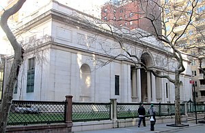 Morgan Library & Museum: Geschichte der Bibliothek, In der Bibliothek vereinigte Sammlungen, Gebäude und Anbauten