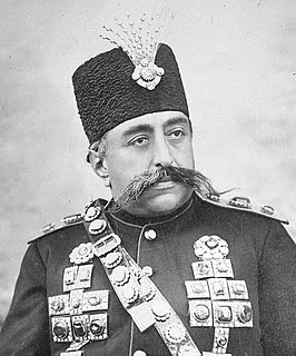 Mozaffar ad-Din Shah Qajar Shah of Persia