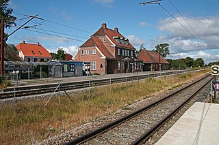 <span class="mw-page-title-main">Nørre Aaby</span> Town in Southern Denmark, Denmark