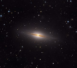 <span class="mw-page-title-main">NGC 7814</span> Galaxy in the constellation Pegasus