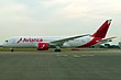 Boeing 787-8 de Avianca en el aeropuerto de Heathrow.