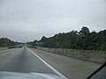 I-95 enters South Carolina from Georgia as seen in 2012.