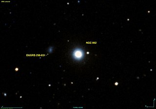 <span class="mw-page-title-main">NGC 862</span> Elliptical galaxy in the constellation Phoenix