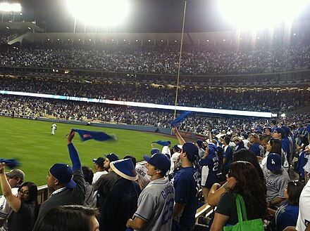 Dodger Stadium during Game 3 of the 2013 NLDS