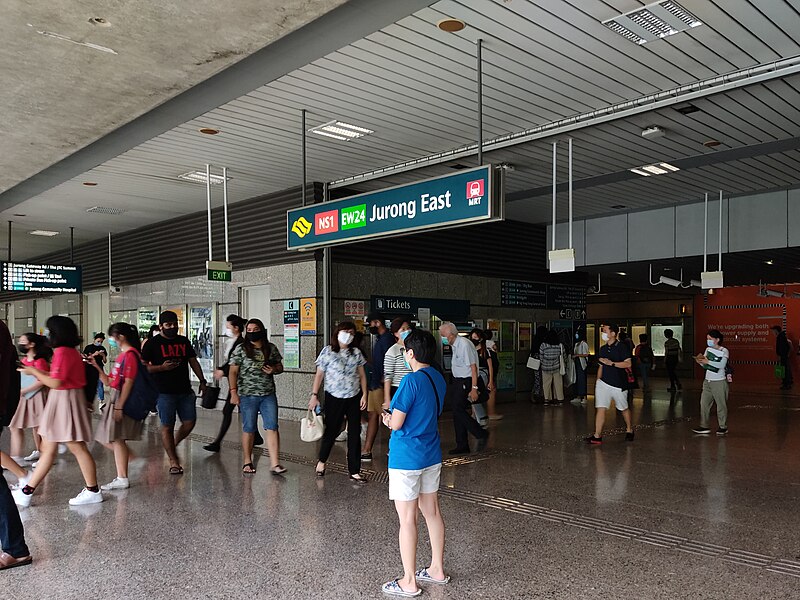 File:NS1 EW24 Jurong East MRT Exit C 20200918 173616.jpg