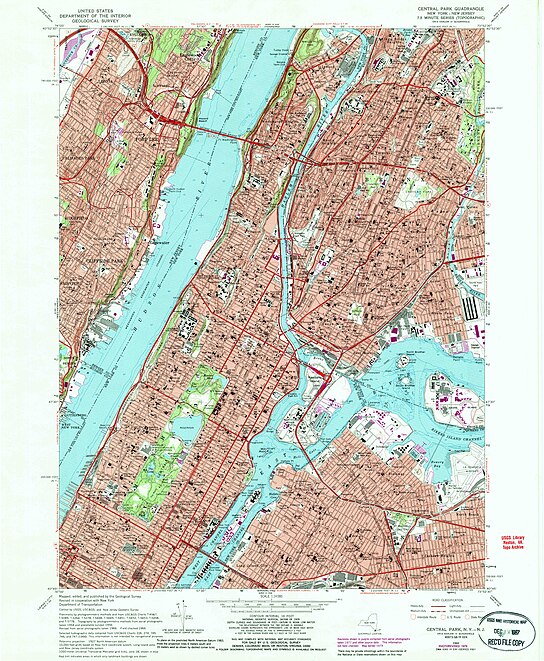 evolución Histórica Del Plano De Manhattan