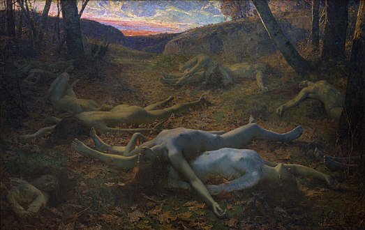 Feuilles mortes ! (1902), musée d'Arts de Nantes.