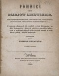 Миниатюра для Файл:Narbutt T. Pomniki do dziejów Litewskich (1846).pdf