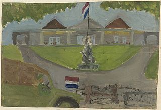 Dutch Troops Occupied the Presidential Palace