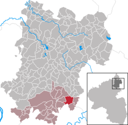 Läget för Nentershausen i Westerwaldkreis