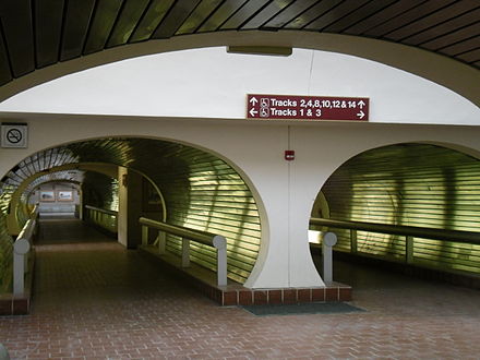 Union Station tunnel as seen in Everybody's Fine (2009)