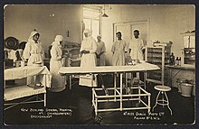 New Zealand General Hospital No.1 (Headquarters) Brockenhurst (operation theatre).jpg