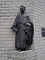 Statue of Brandsma on the grounds of Radboud University, Nijmegen