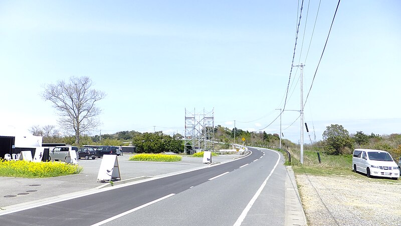 File:Nojimatokiwa Awajicity Hyogopref Hyogoprefectural road 157 Sano Nii Iwaya line.JPG