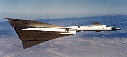 North American XB-70A Valkyrie.