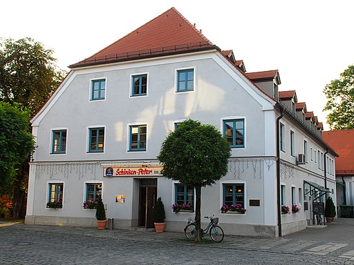 Oberhaching Kirchplatz Gasthof Forstner Neubau