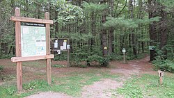 Ogemaw Hills Pathway trailhead Ogemaw Hills Pathway trailhead (August 2021).jpg