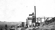 Oil shale retorts, Nevada, 1922 Oil Shale Retorts Nevada.png