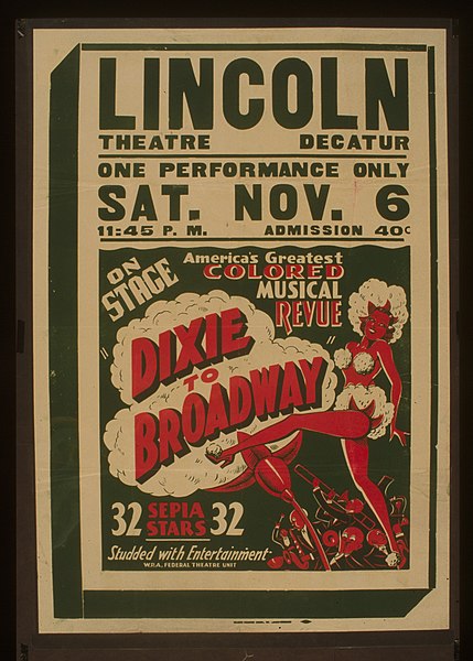 File:On stage America's greatest colored musical revue "Dixie to Broadway" LCCN98516900.jpg