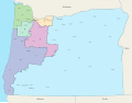 Thumbnail for Oregon's congressional districts