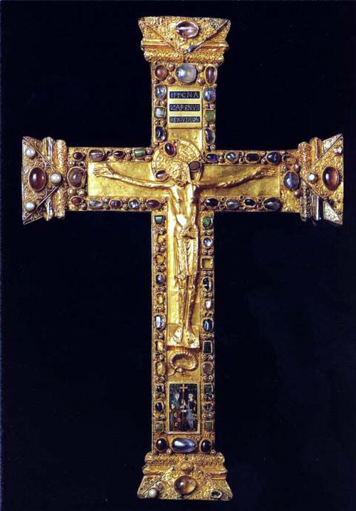 The Cross of Otto and Mathilde, one of Mathilde's donations