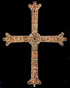 Croix de la Victoire, Cathédrale de San Salvador d'Oviedo (Xe siècle)