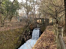 Ozano bunsui-jo, the Headwaters of Nakazawa River in Fujiyoshida