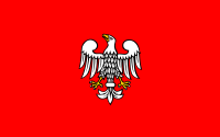 Flag of the Masovian Voivodeship used from 2005 to 2006. POL wojewodztwo mazowieckie flag 2002 - 2006.svg