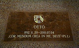 Otto Von Habsburg: Privatperson Otto (von) Habsburg, Politische Rolle, Würdigungen