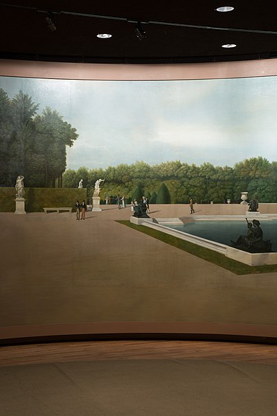File:Panoramic View of the Palace and Gardens of Versailles MET DP354233.jpg