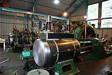 Papplewick Pumping Station, steam winding engine. - geograph.org.uk - 1777442 Papplewick Pumping Station, steam winding engine. - geograph.org.uk - 1777442.jpg