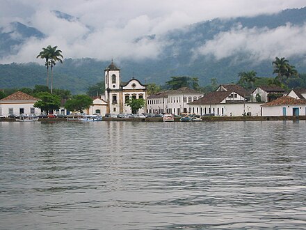 Well-preserved colonial architecture in Paraty