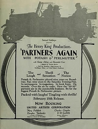 <i>Partners Again</i> 1926 film by Henry King