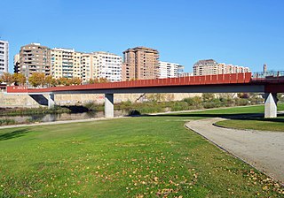 <span class="mw-page-title-main">Pedestrian Bridge over Segre River</span> Bridge in Lleida