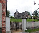Eingang zum Friedhof bzw. zur Kirche