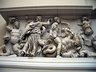 Der Pergamonaltar ist ein monu