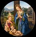 Madonna adoring the Child with the Infant Saint John the Baptist, circa 1485. Venice, Pinacoteca Querini Stampalia