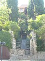 Plaça del Monestir, a Pedralbes.