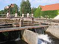 The Plane River at the watermill Komturmühle