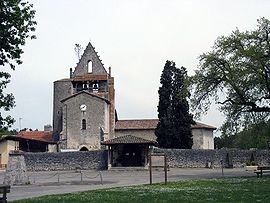 Pompogne'deki kilise