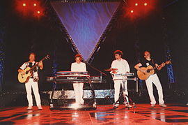 The band performed in 2004