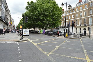 <span class="mw-page-title-main">Portland Place</span> Historic thoroughfare in the Marylebone district of London, England