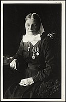 Portrett av Cathinka Guldberg, ca 1915