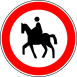 No equestrians (C3M)