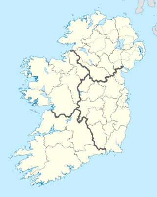 Mapa de localización Irlanda